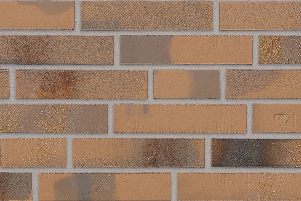 Klinkerriemchen DF 240 x 52 mm kupferrot