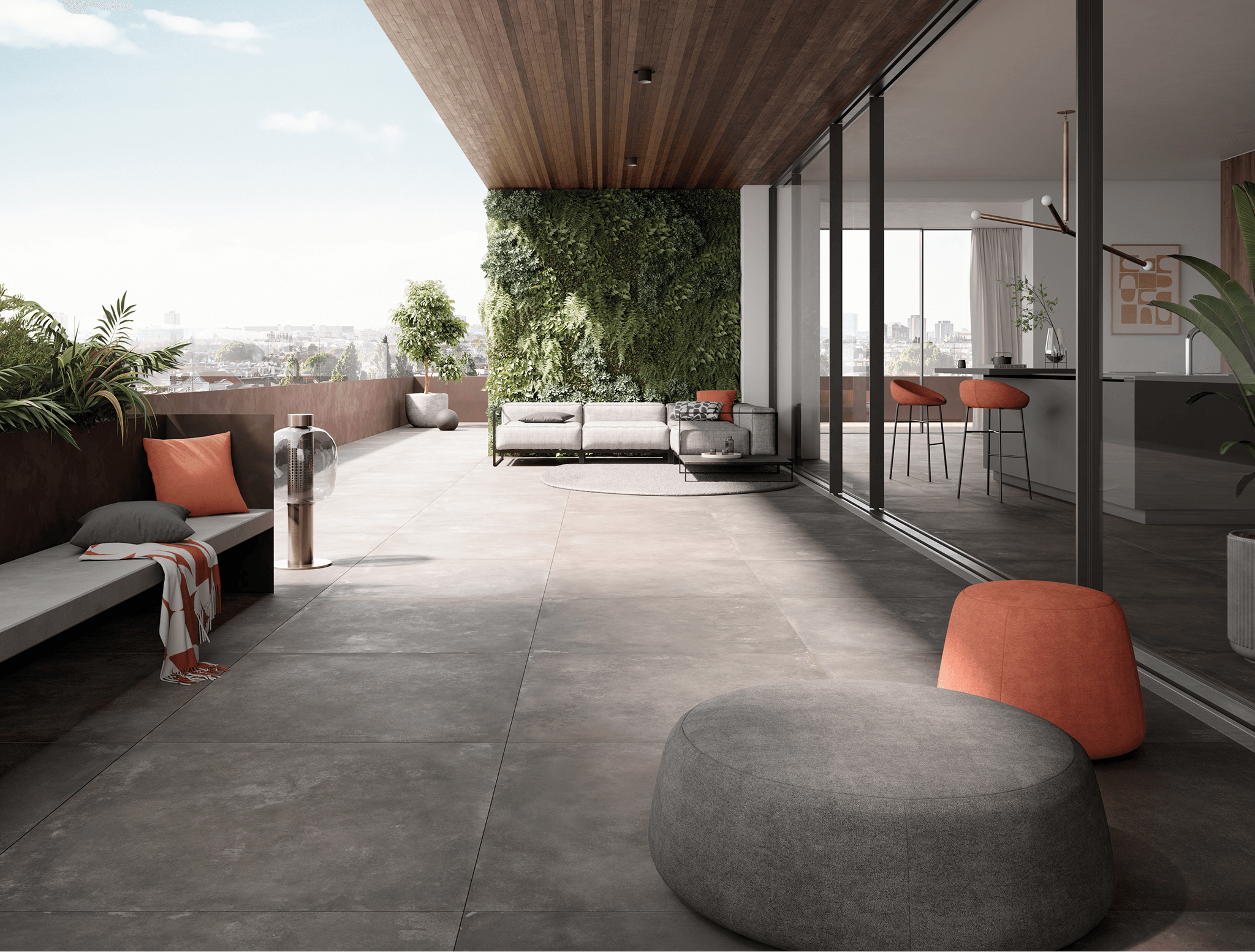 01 Terrassenplatten Gepadi Deep Urban 20 100X100x2 5749 Umbra Matt 95069 007 01 1