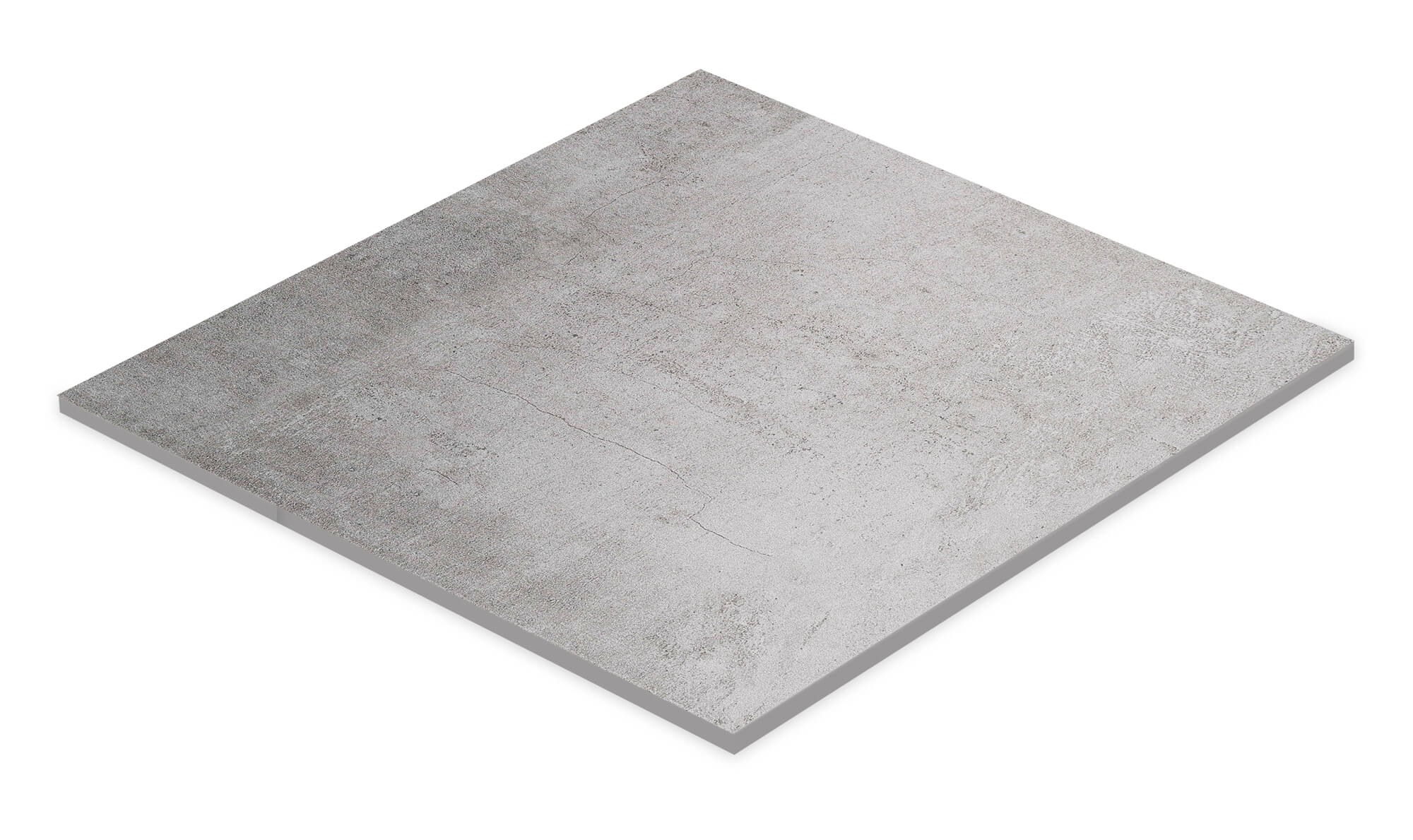 Feinsteinzeug Garten- und Terassenplatte 100 x 100 x 2 cm grau matt