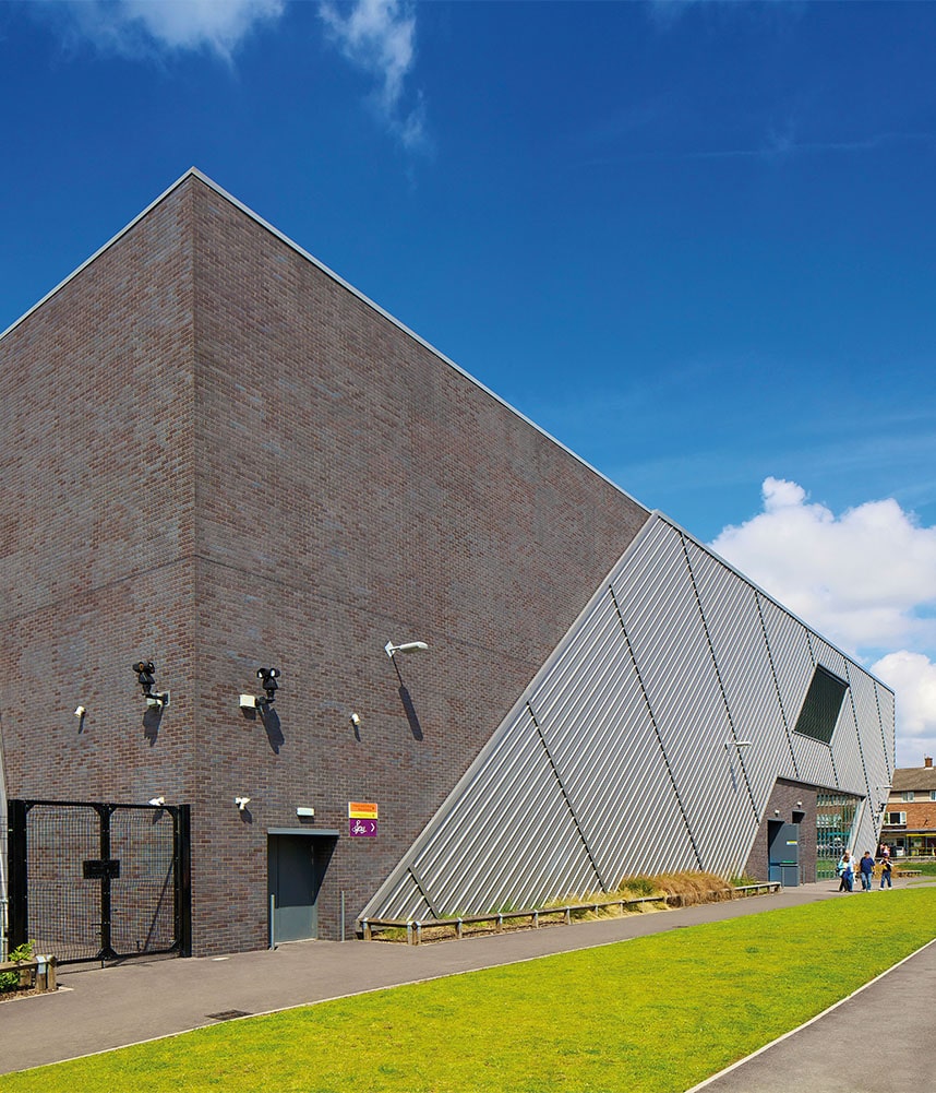 Stroeher Klinkerriemchen Keravette Metallic Schwarz Referenzen Knowsley Leisure And Culture Park Liverpool England 02