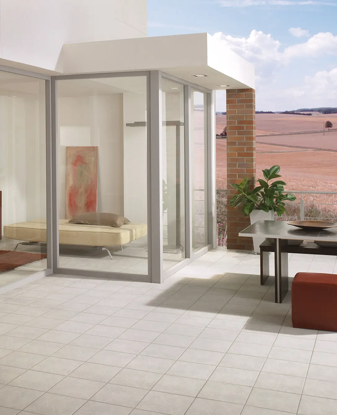 Stroeher Terrassenfliesen Serie Roccia