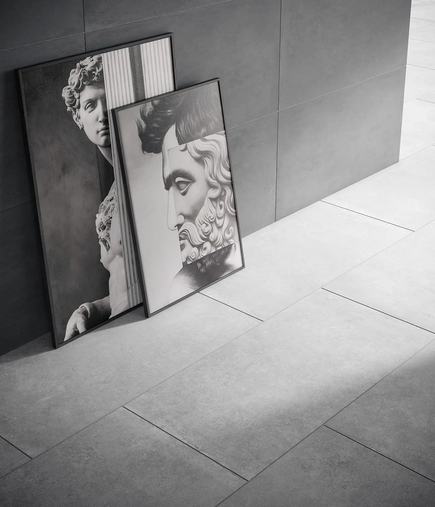 Stroeher Living Absolute Feinsteinzeug Fliesen In Zementoptik