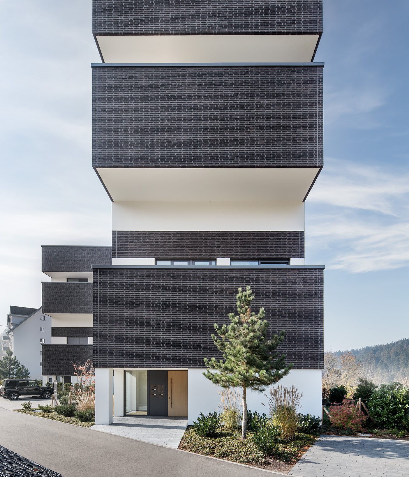 Stroeher Klinkerriemchen Zeitlos Kohleglanz Referenzen Parkside Freudenstadt 02