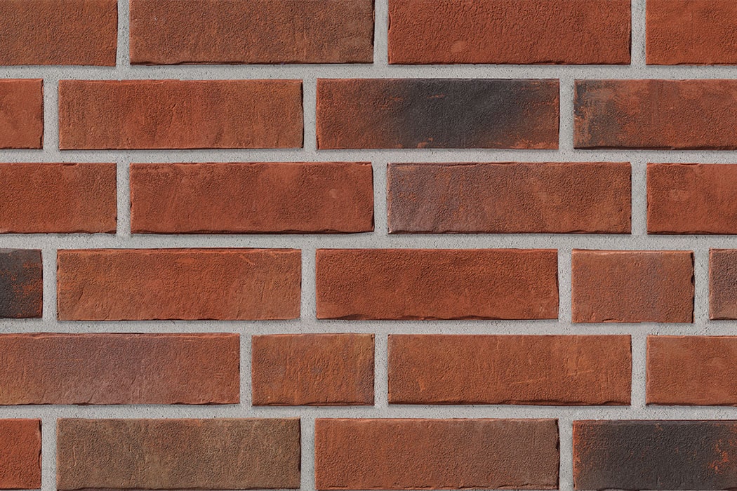 Klinkerriemchen NF 240 x 71 mm eisenrost