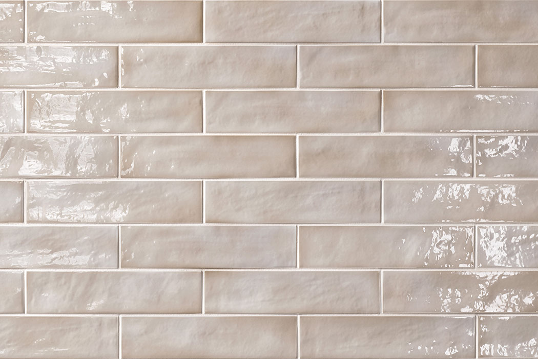 Feinsteinzeug Riemchen 246 x 60 mm historic beige glossy