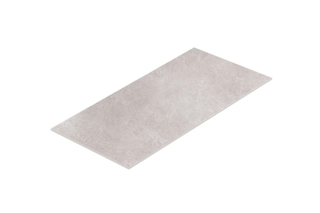 Feinsteinzeug Boden- und Wandfliese 60 x 120 cm  grau matt