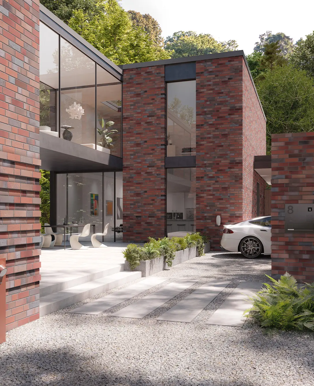 Stroeher Klinkerriemchen Serie Farbklang