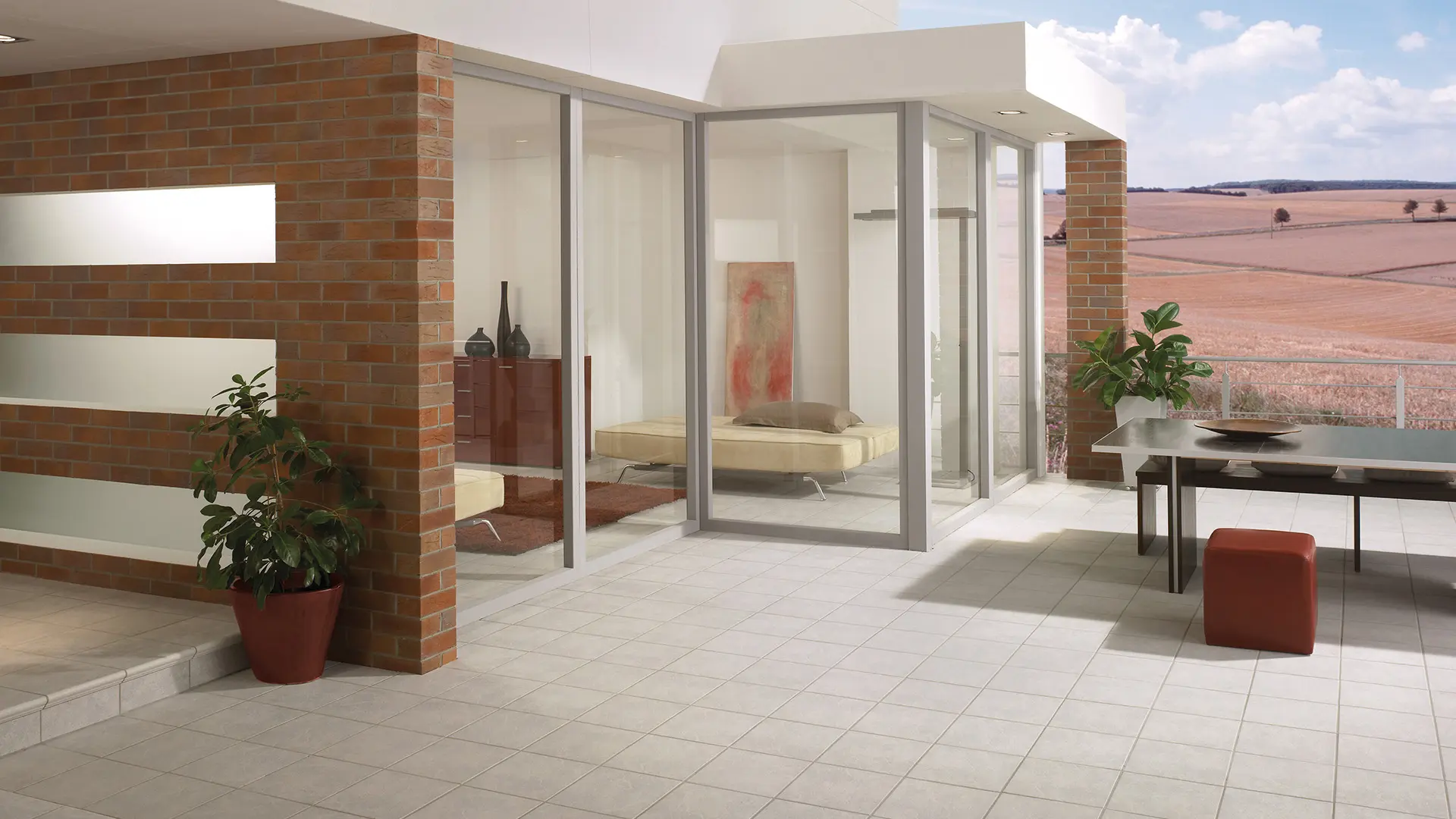 Stroeher Roccia Outdoorfliesen Fuer Terrasse Und Balkon