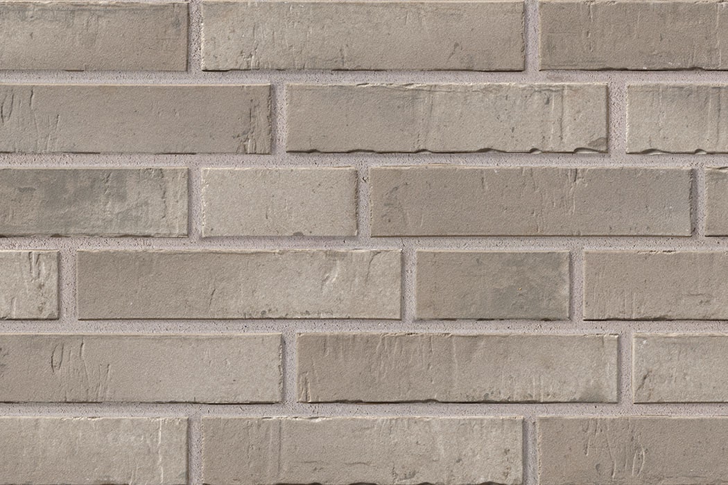 Klinkerriemchen DF 240 x 52 mm grau engobiert