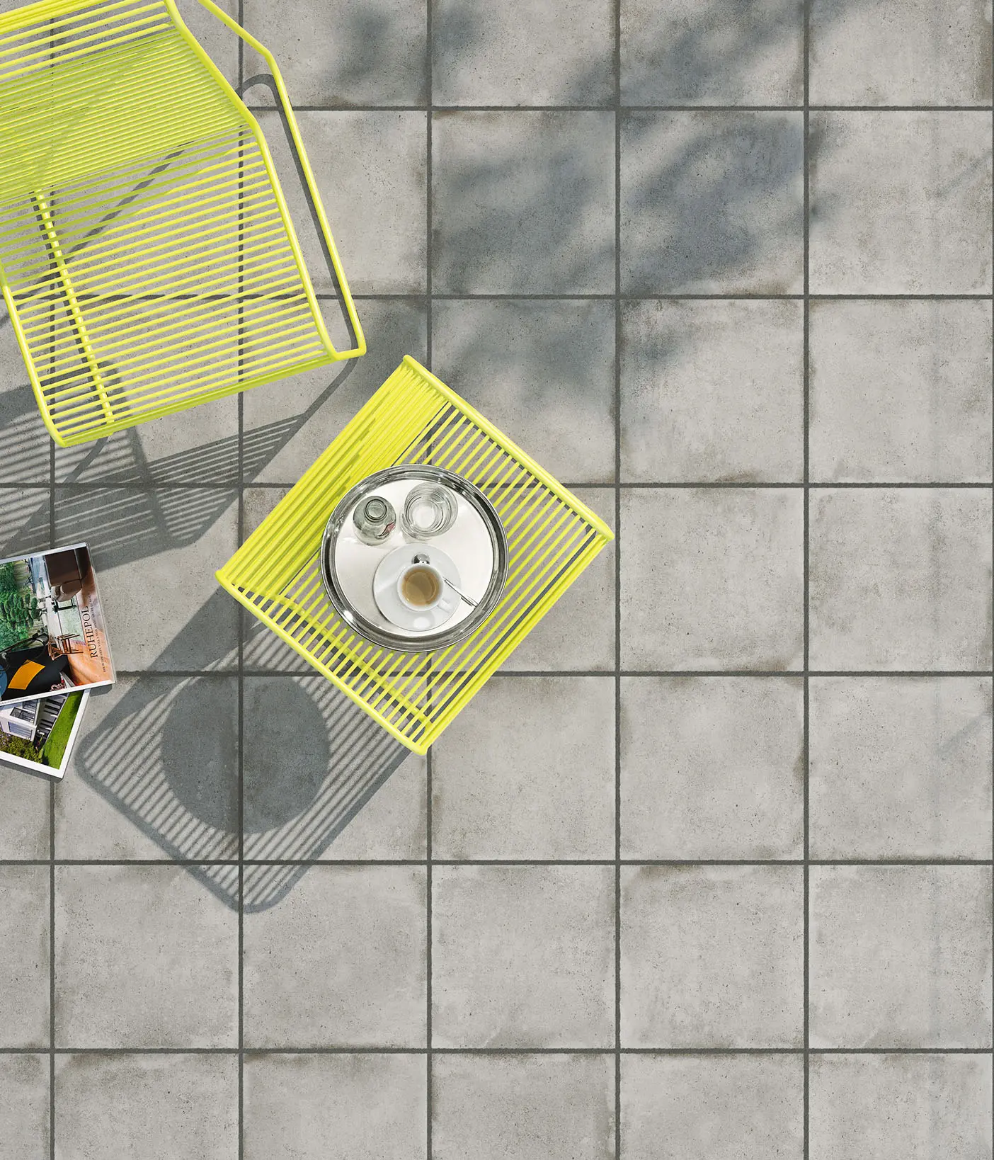 Stroeher Retro Balkon Boden Fliesen