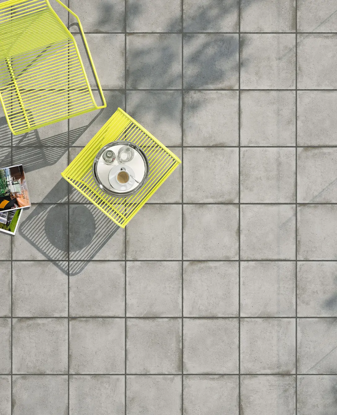 Stroeher Terrassenfliesen Serie Retro