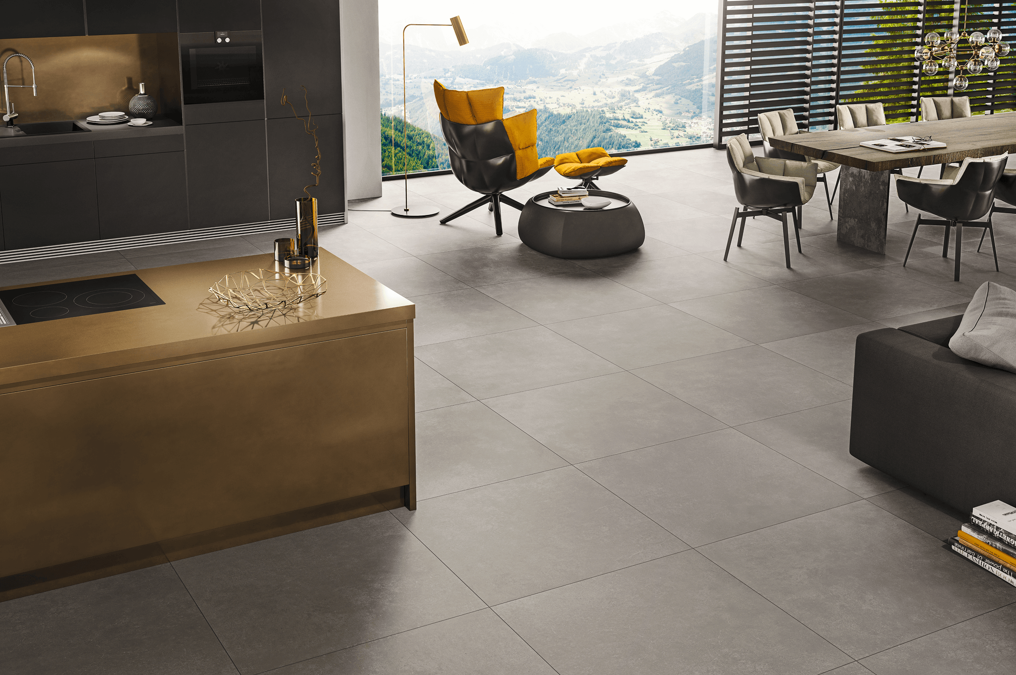 01 Feinsteinzeug Fliesen Gepadi Gentle 60X60 3581 Anthrazit Matt 95038 020 02 1