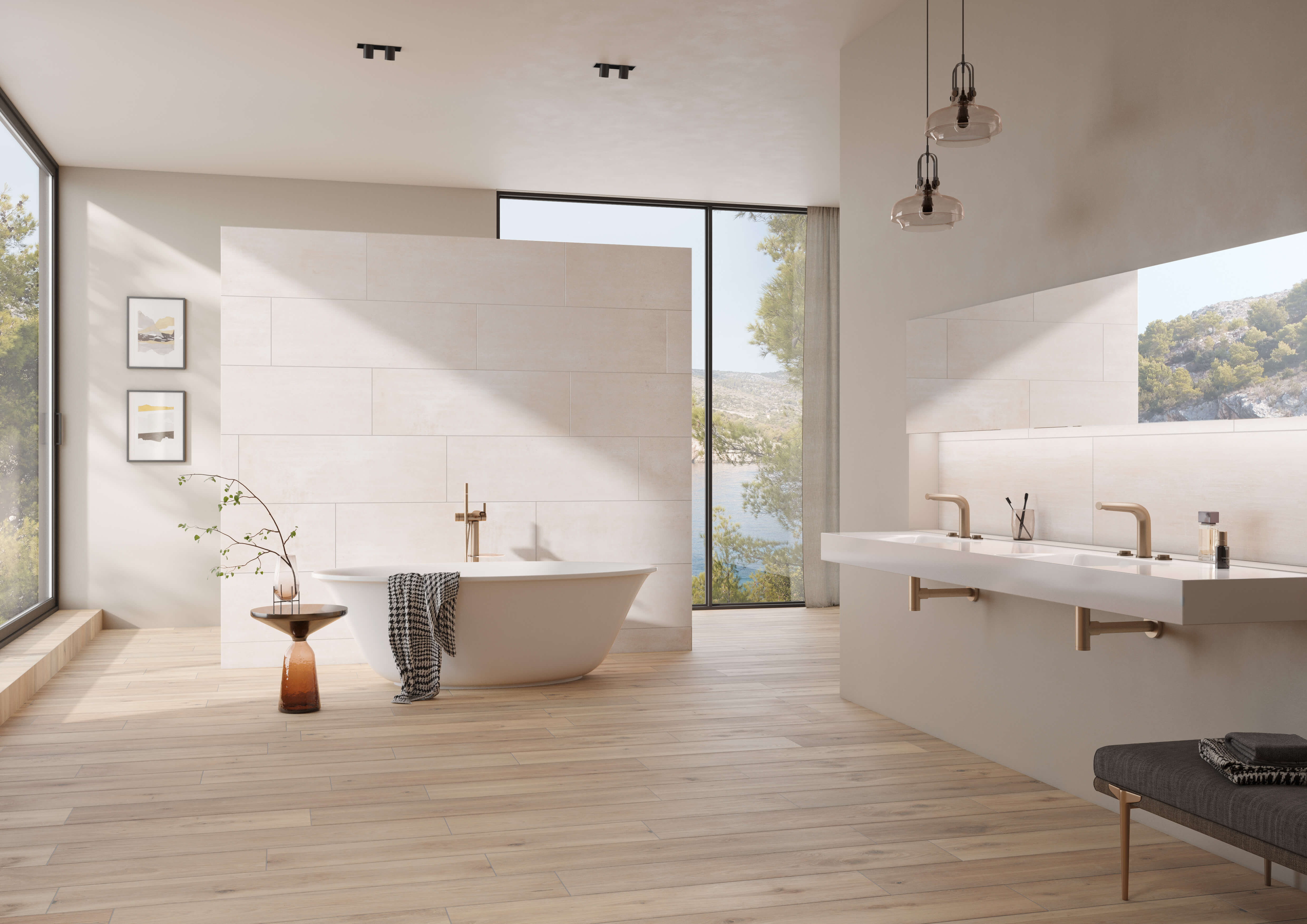 01 Steingut Fliesen Gepadi Olymp 40X120 2212 Beats Beige 95024 030 01