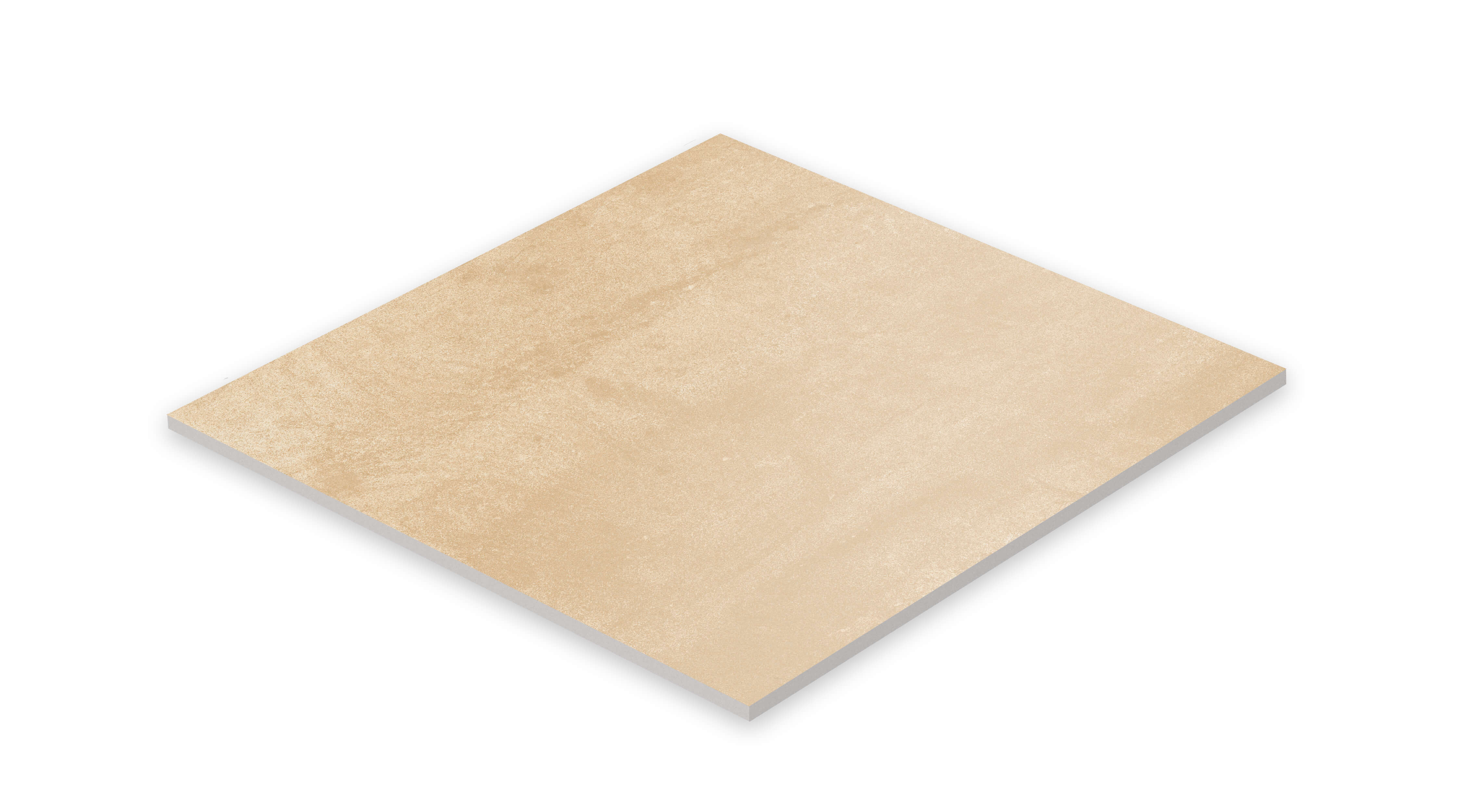 Feinsteinzeug Boden- und Wandfliese 60 x 60 cm beige matt