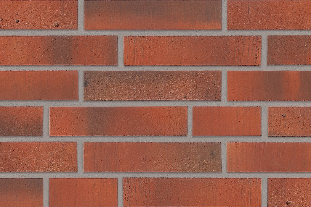 Klinkerriemchen DF 240 x 52 mm lavarot