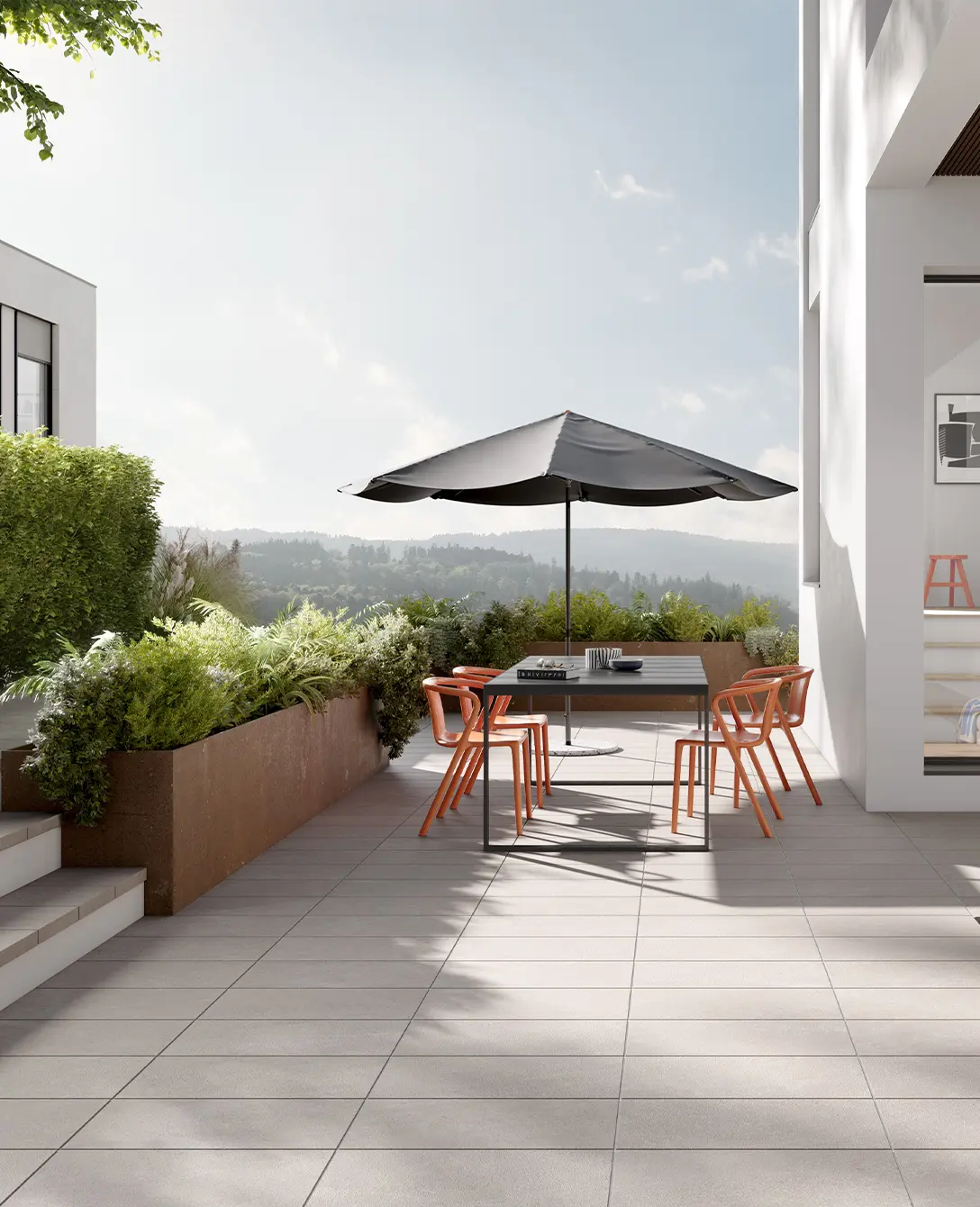 Stroeher Terrassenfliesen Serie Roccia Next