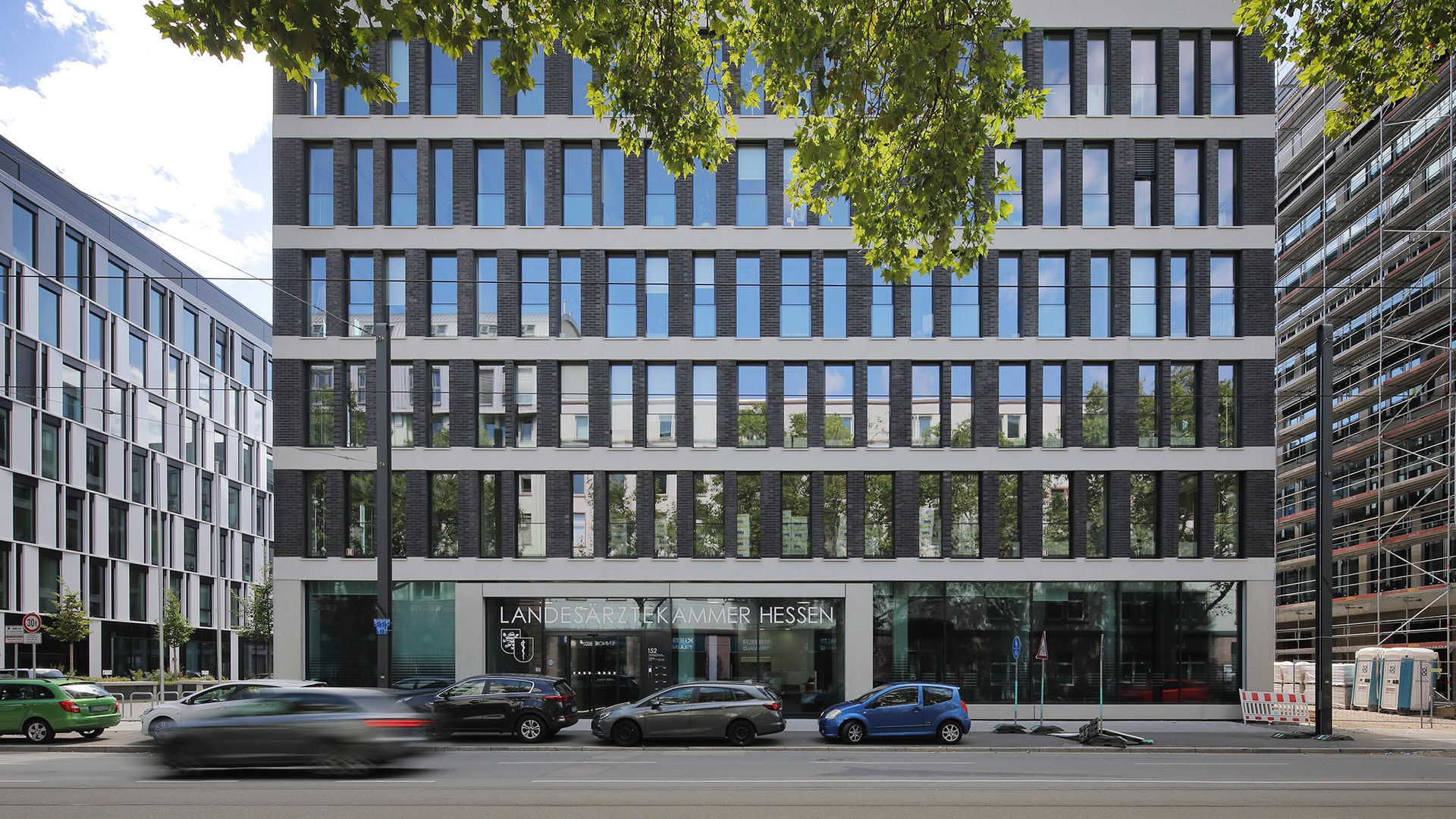 Stroeher Klinkerriemchen Zeitlos Onyxstaub Referenzen Landesaerztekammer Frankfurt 01