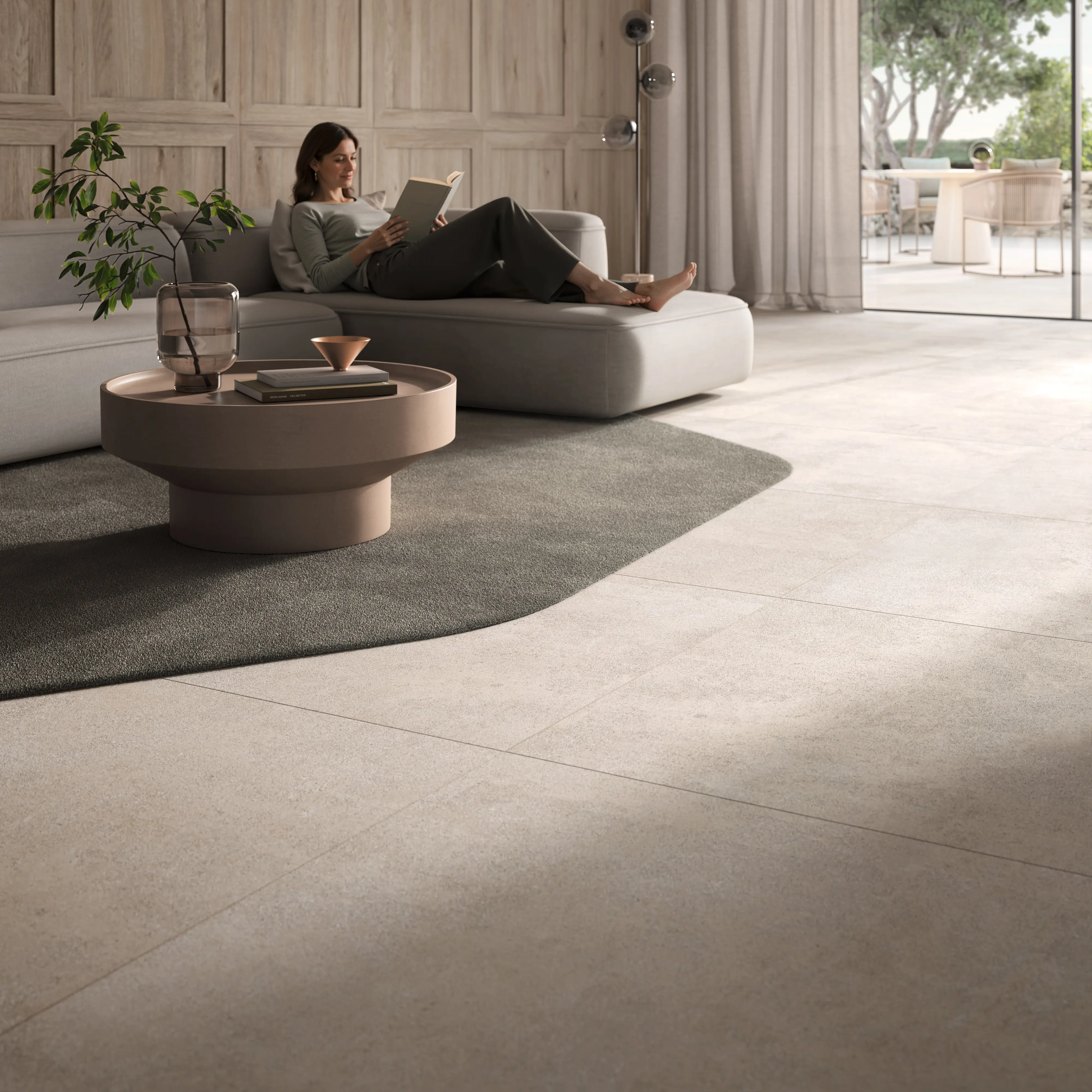 01 Feinsteinzeug Fliesen Gepadi Mondo 100X100 6012 Beige Matt 95076 009 03