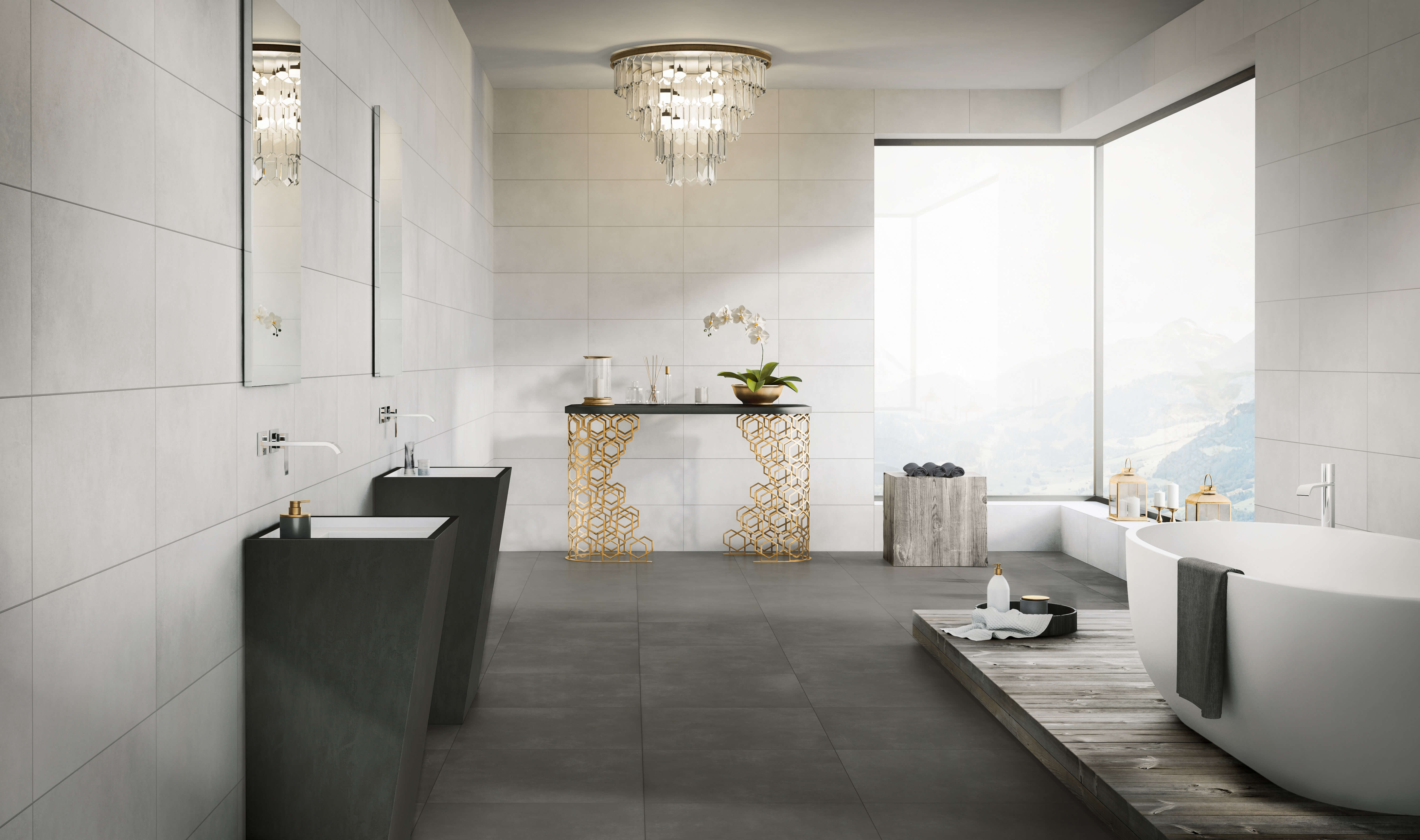 01 Steingut Fliesen Gepadi Olymp 30X60 2270 Beats Grau 95024 006 01