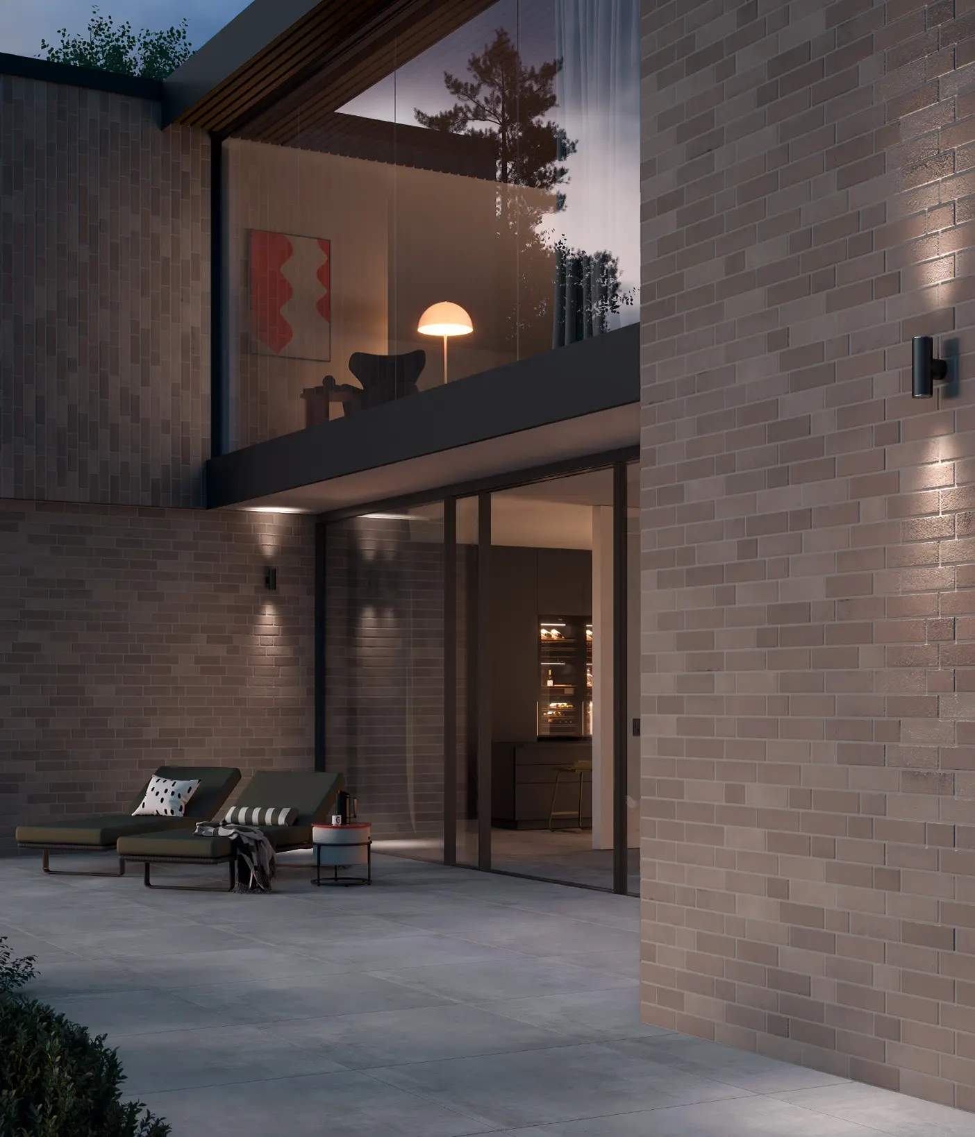 Stroeher Klinkerriemchen Nuancist Fassadenverkleidung