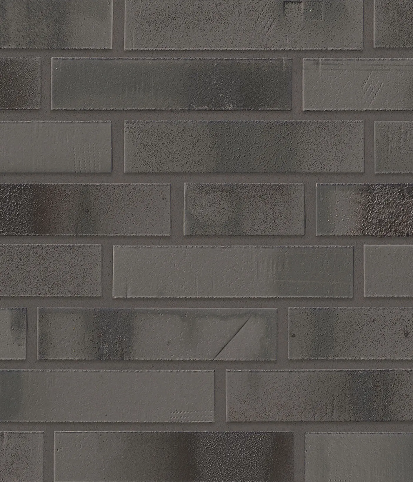 Stroeher Klinkerriemchen Brickwerk Aschgrau Duennformat