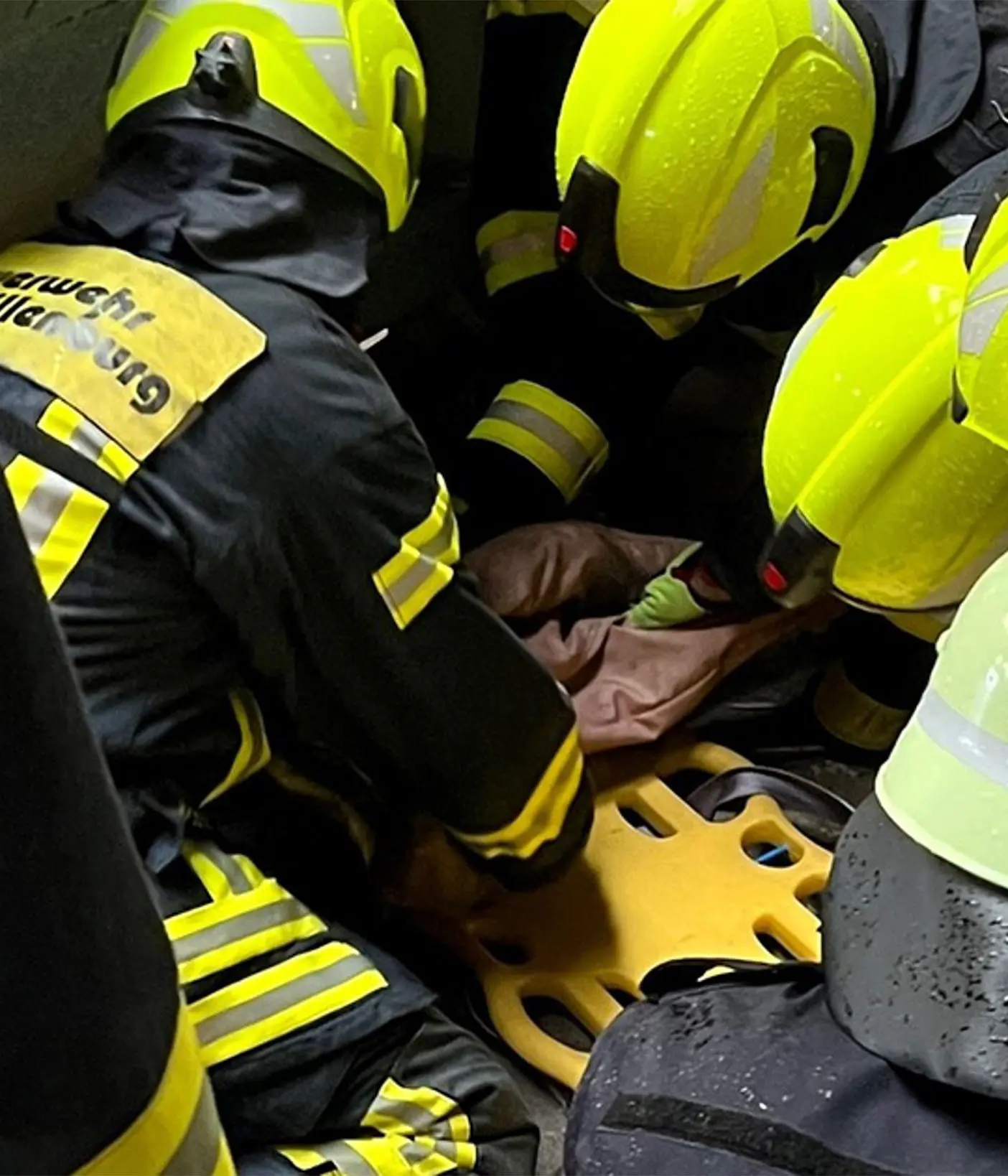 Stroeher Gruppe News Unternehmen Feuerwehruebung Werksgelaende Dillenburg 02