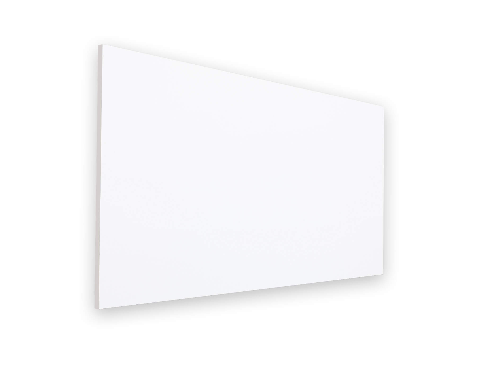 Steingut Wandfliese 30 x 60 cm weiß matt