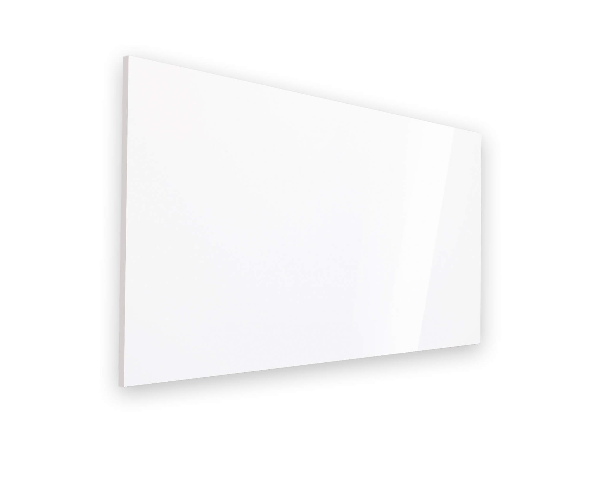 Steingut Wandfliese 30 x 60 cm weiß glänzend 