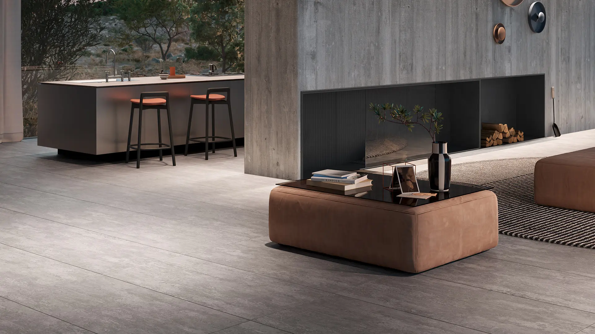 Stroeher Living Wohnkeramik Fliesen In Betonoptik