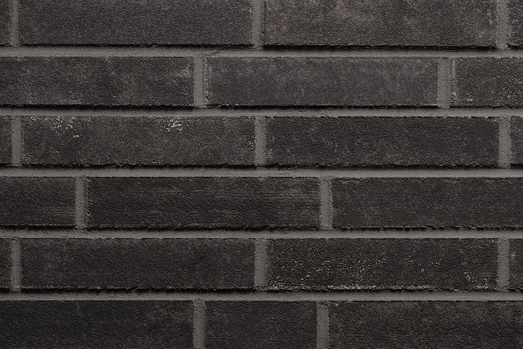 Klinkerriemchen DF 240 x 52 mm schwarz