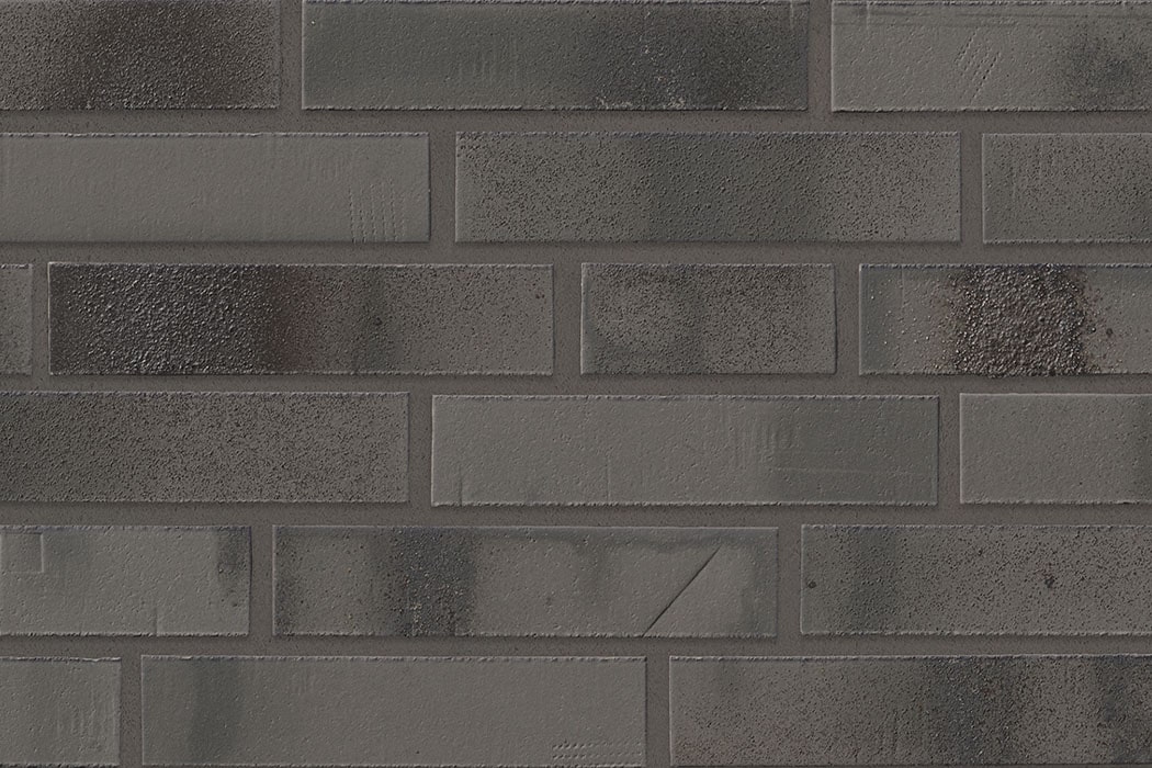 Klinkerriemchen DF 240 x 52 mm aschgrau