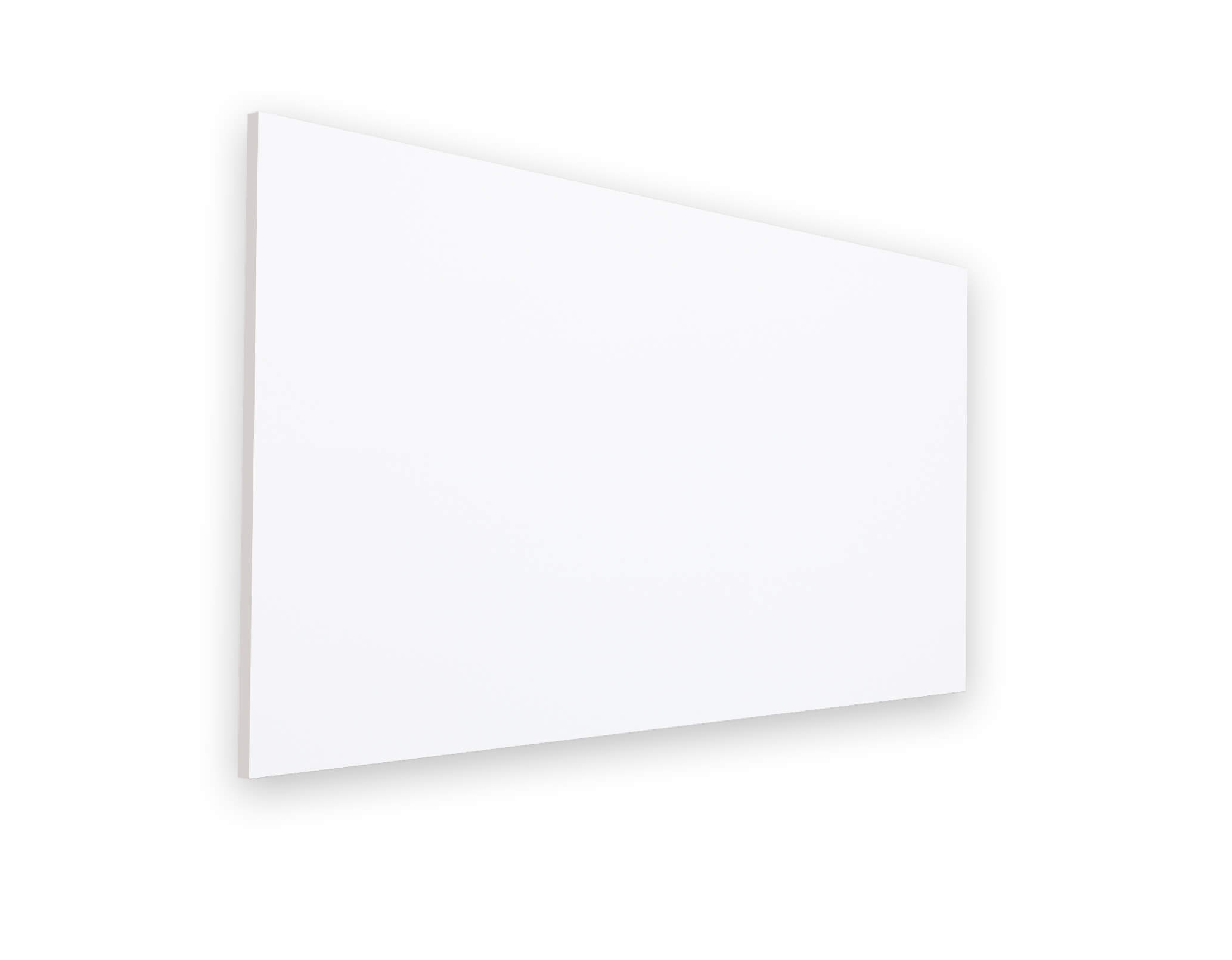 Steingut Wandfliese 30 x 60 cm weiß matt