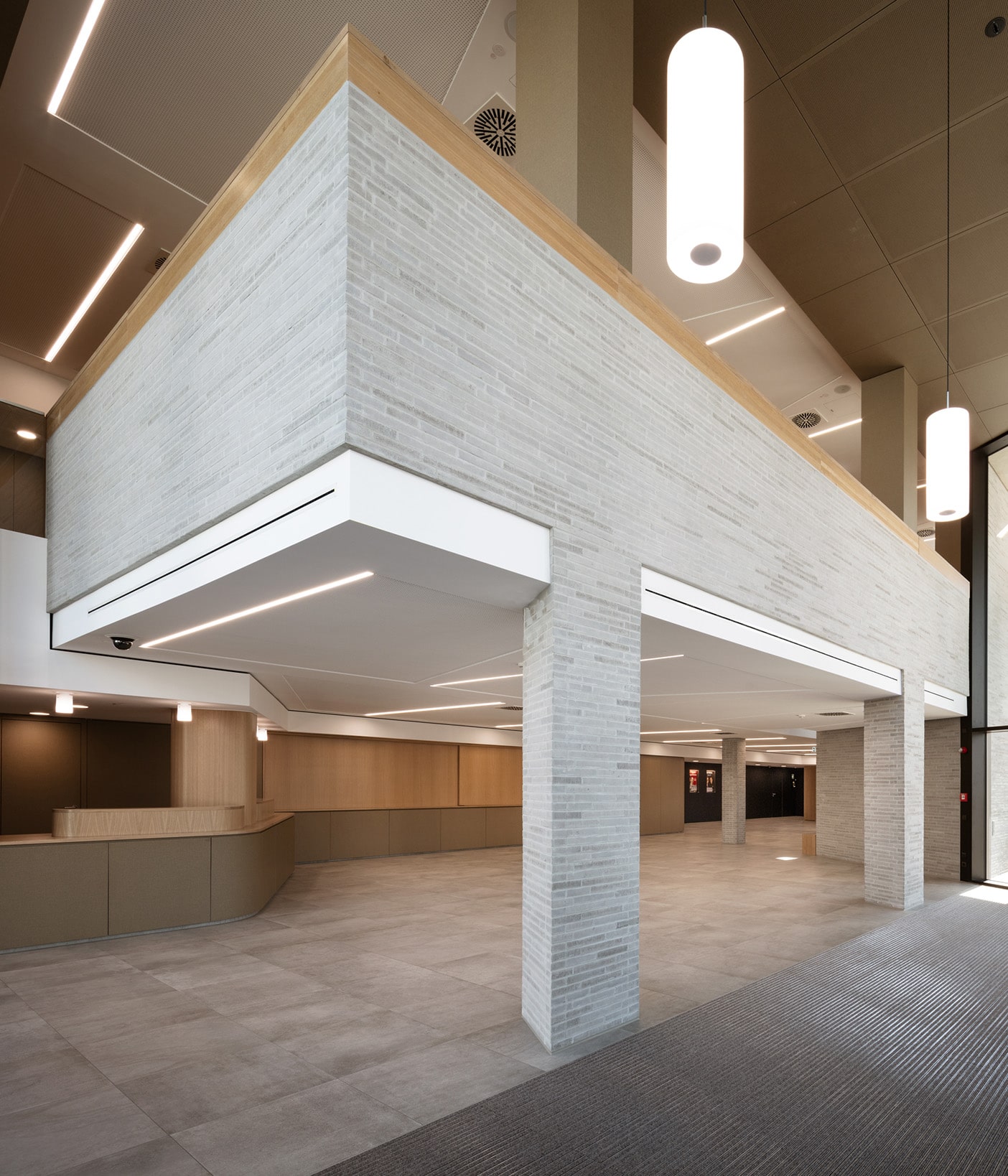 Stroeher Klinkerriemchen Riegel 50 Referenzen Stadthalle Sinsheim 02