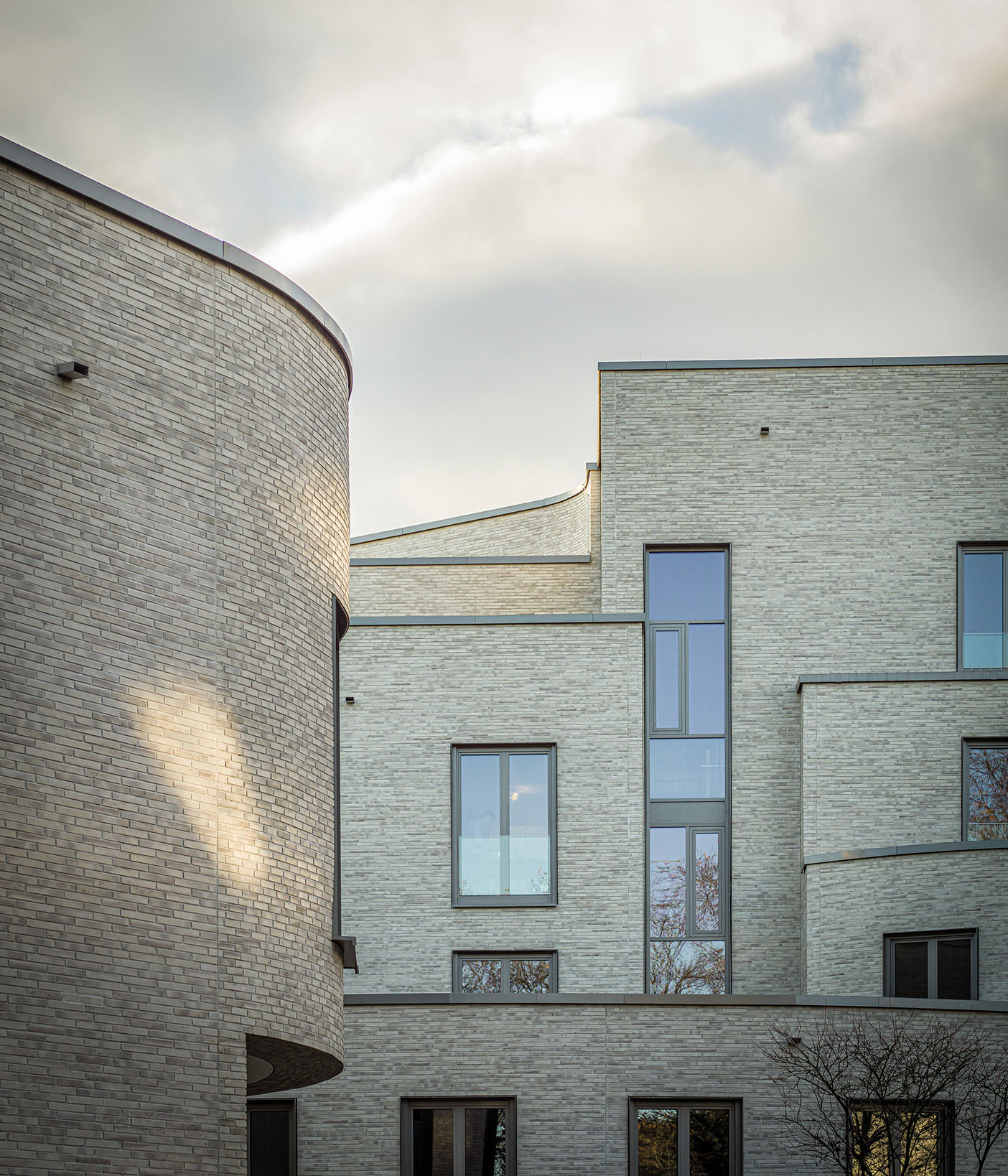 Stroeher Klinkerriemchen Wasserbrand Kornbeige Referenzen Curve Wiesbaden 02