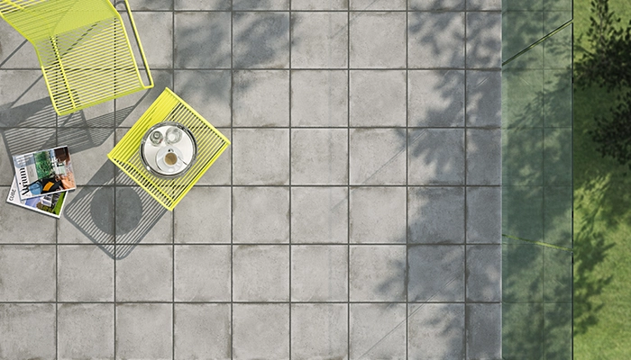 Stroeher Terrassenfliesen Retro Menue