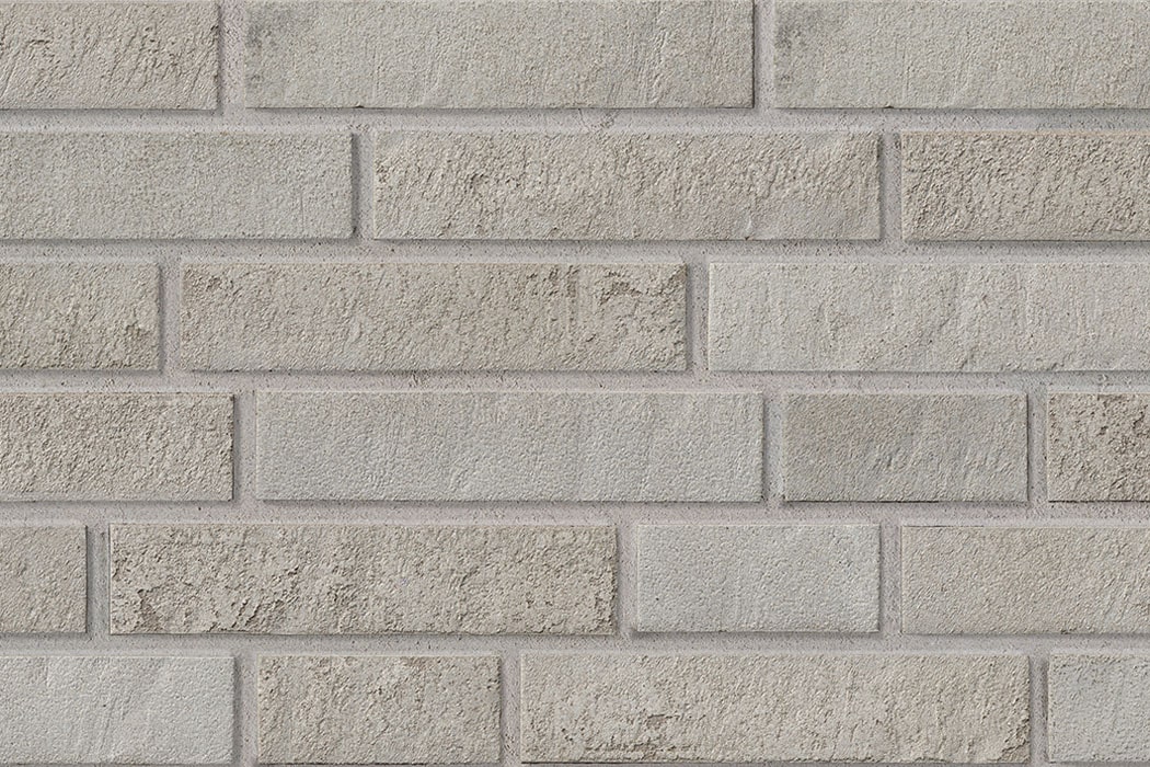 Klinkerriemchen DF 240 x 52 mm silber grau used look