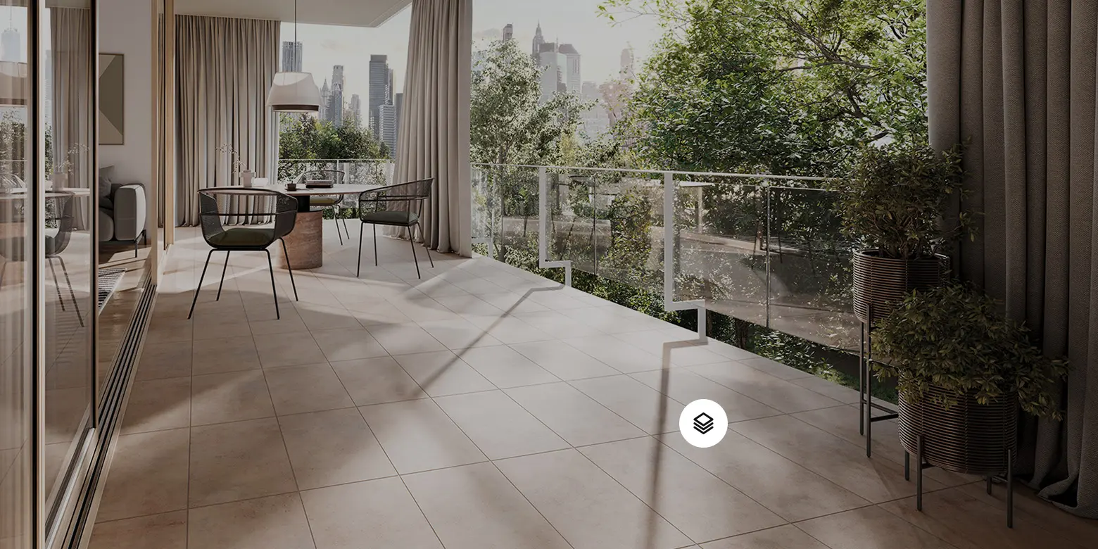 Stroeher Gravel Blend Digital Balkon Gestalten