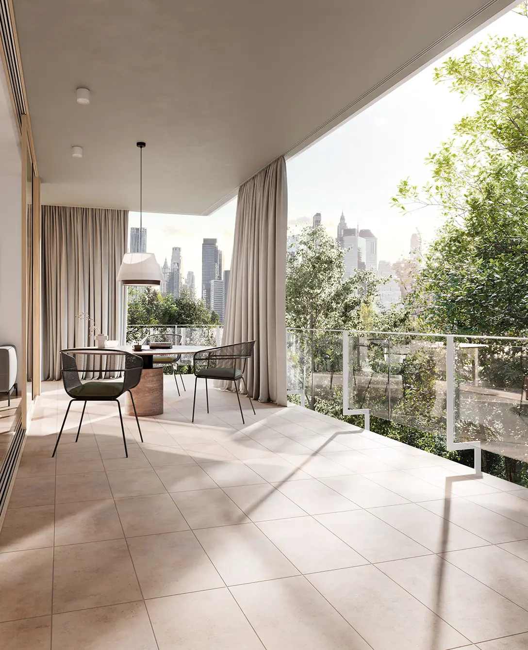 Stroeher Terrassenfliesen Serie Gravel Blend