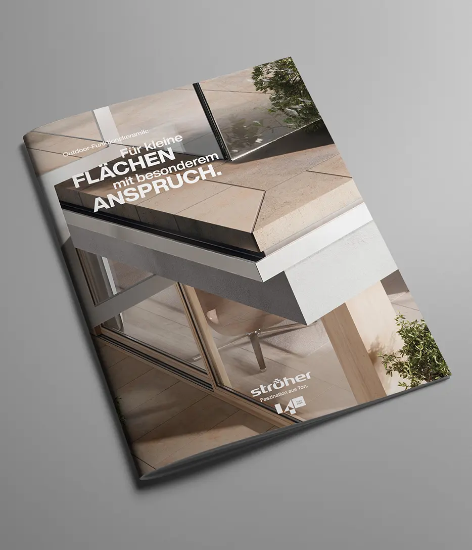 Stroeher Terrassenfliesen Themenprospekt Outdoor Funktionskeramik