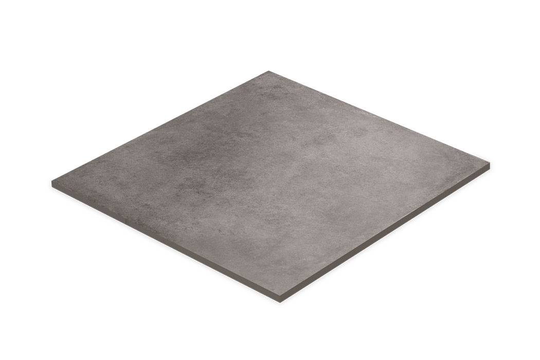 Feinsteinzeug Garten- und Terassenplatte 100 x 100 x 2 cm anthrazit matt