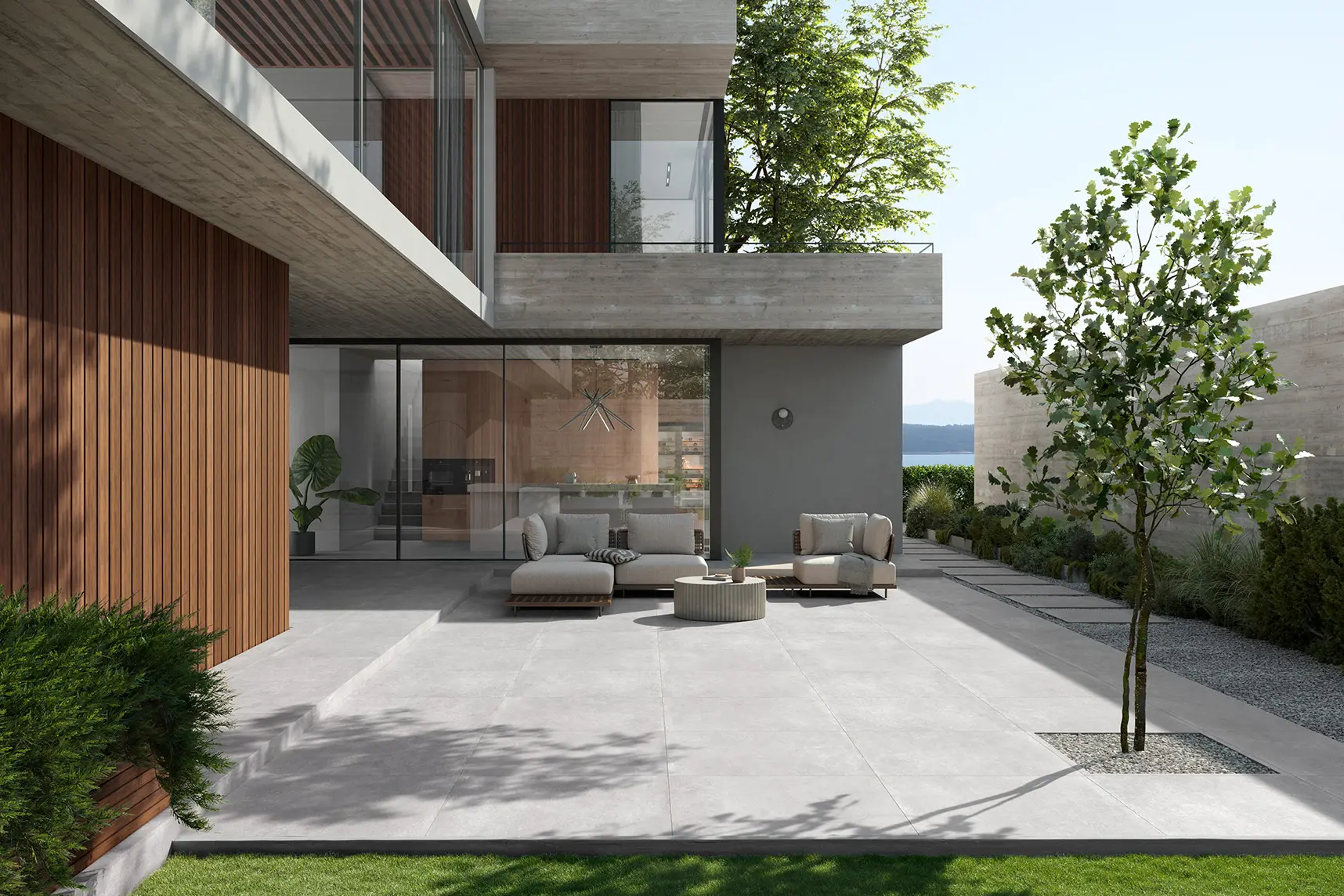 Stroeher Living Absolute 20 Terrassenplatten Feinsteinzeug