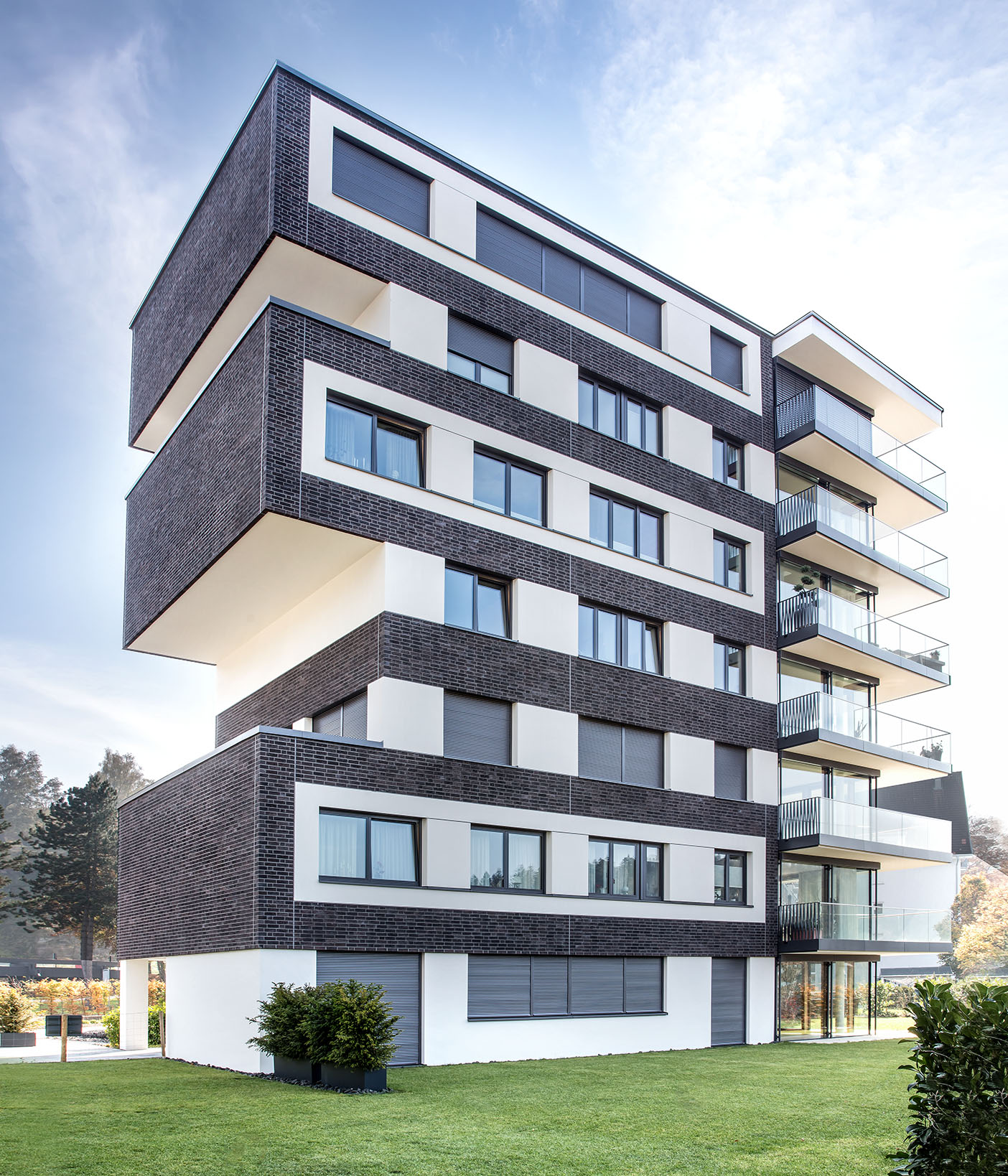 Stroeher Klinkerriemchen Zeitlos Kohleglanz Referenzen Parkside Freudenstadt 04