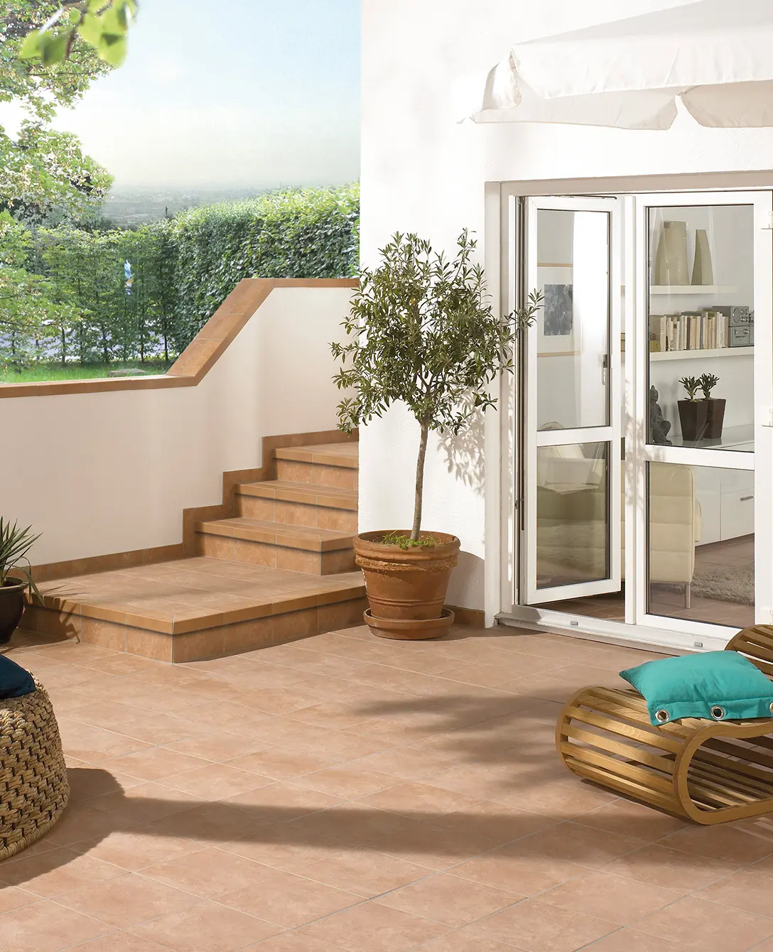 Stroeher Terrassenfliesen Serie Cavar