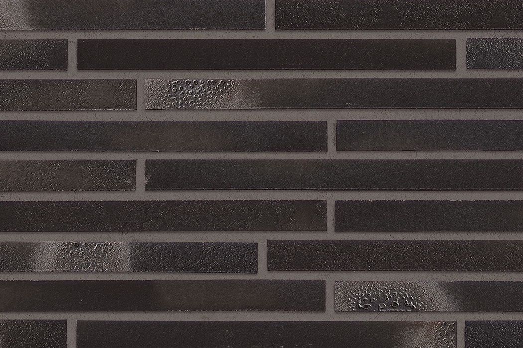 Klinkerriemchen LF 490 x 40 mm schwarz blau