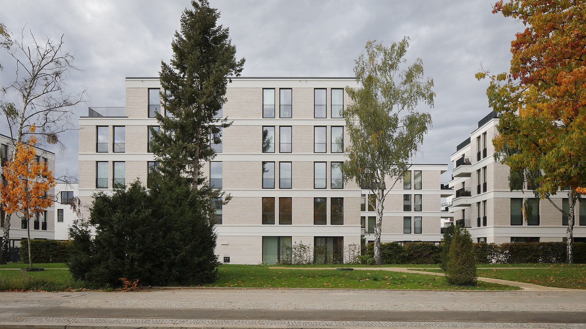 Stroeher Klinkerriemchen Beige Architekturbrand Referenzen Fuenf Morgen Apartments Berlin 01