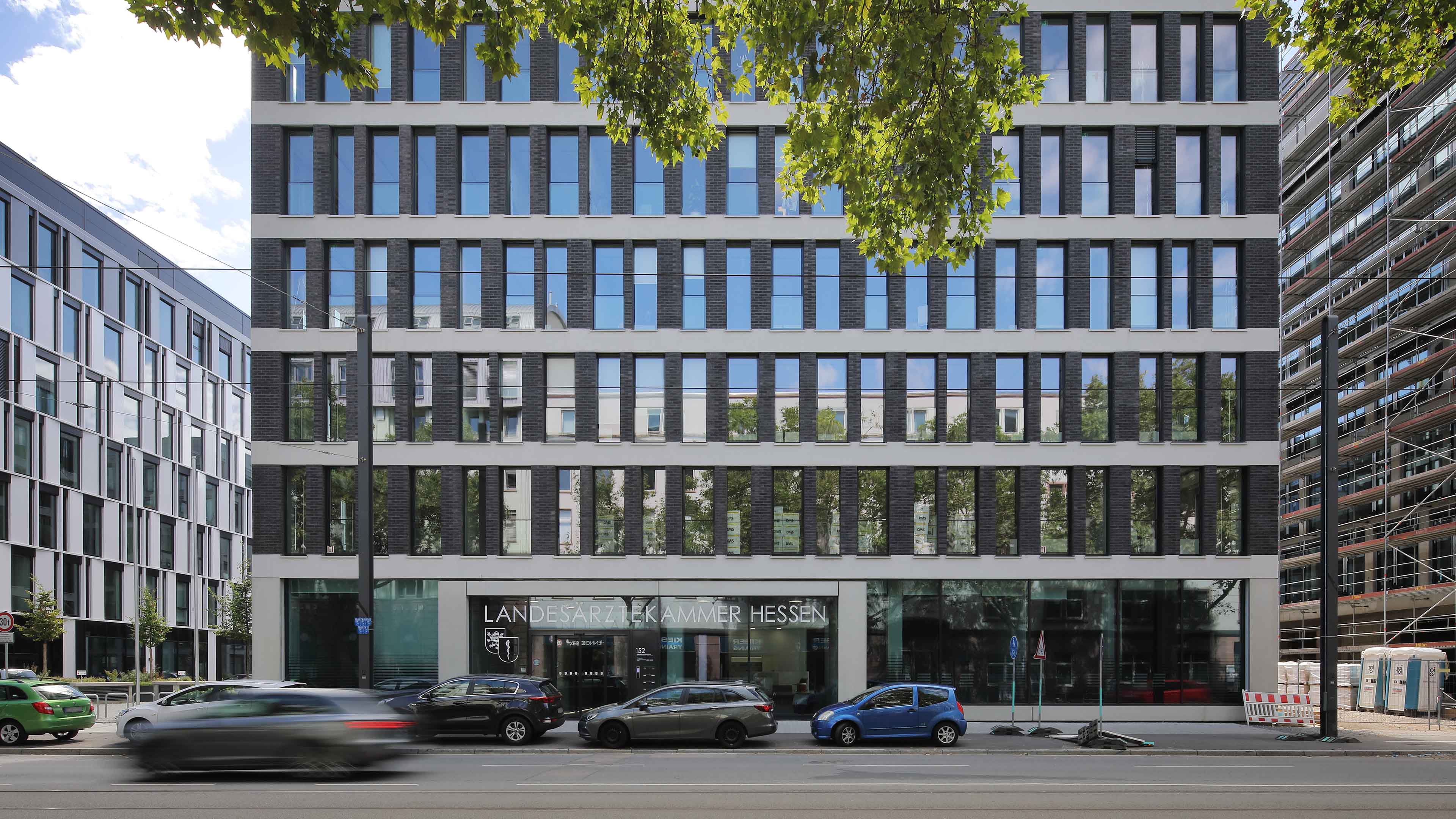 Stroeher Klinkerriemchen Zeitlos Onyxstaub Landesaerztekammer Frankfurt