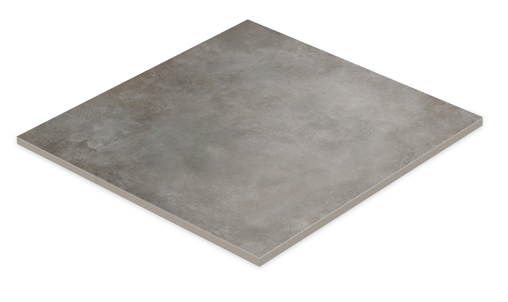 Feinsteinzeug Garten- und Terassenplatte 100 x 100 x 2 cm grau matt