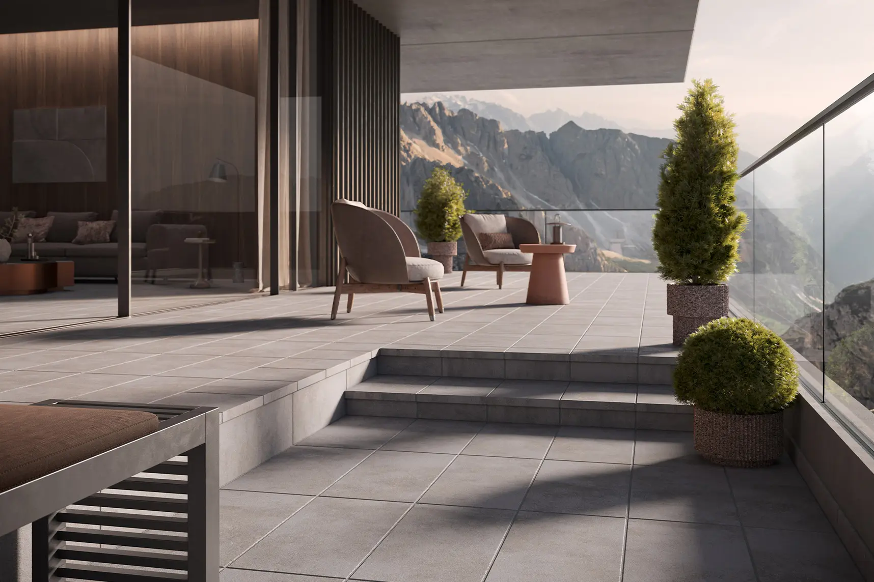 Stroeher Area Fliesen Fuer Balkon Frostsicher