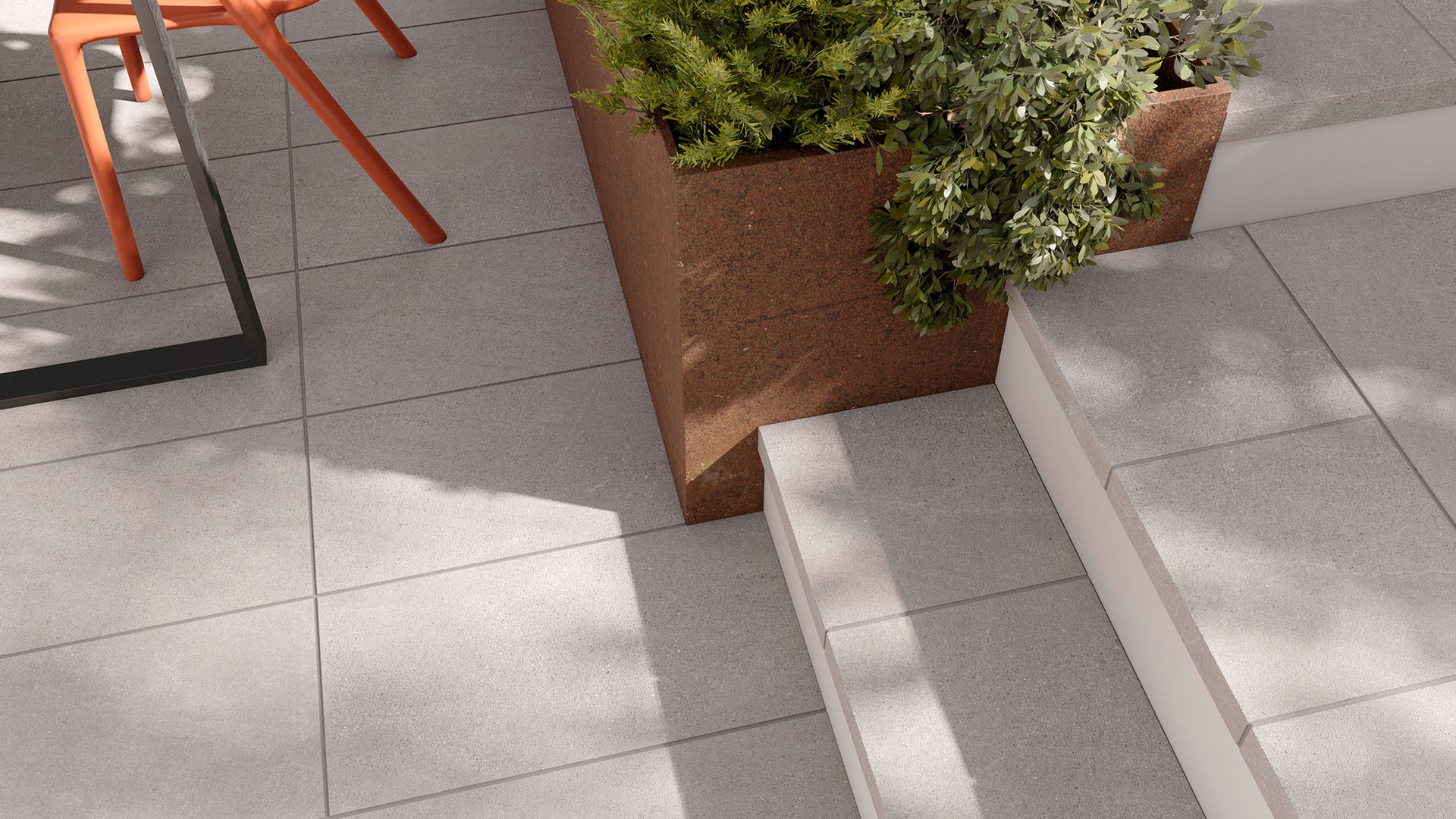 Stroeher Terrassenfliesen Keramische Randabschluesse