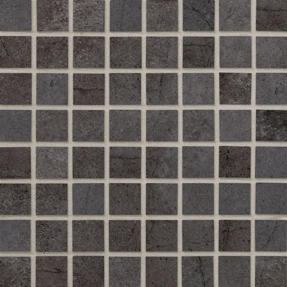 Stroeher Aera Mosaikfliesen Farbabbildung 1485 Anthra